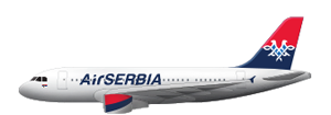 Air Serbia avio karta
